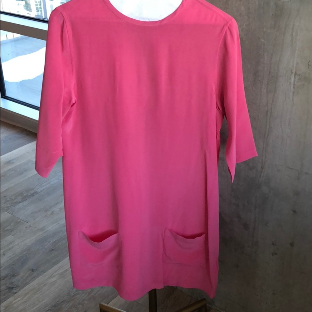 100% silk Equipment dress